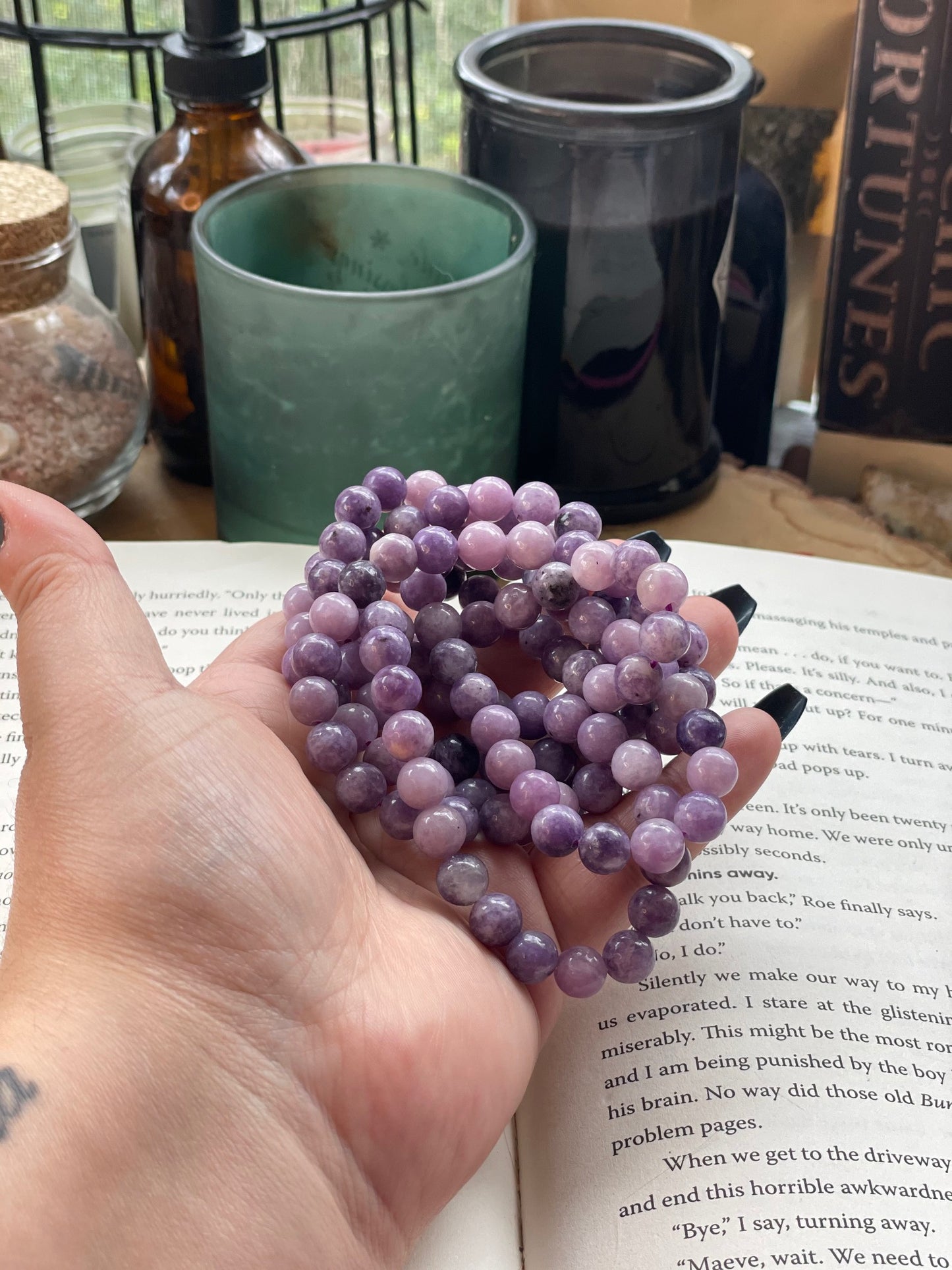 Lepidolte 6mm Bracelet