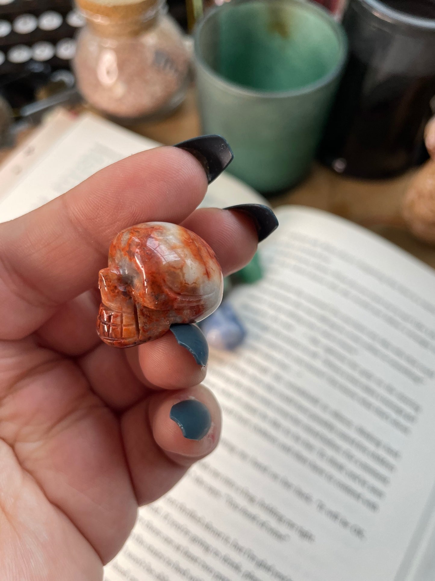 Mystery Mini Skull Carving