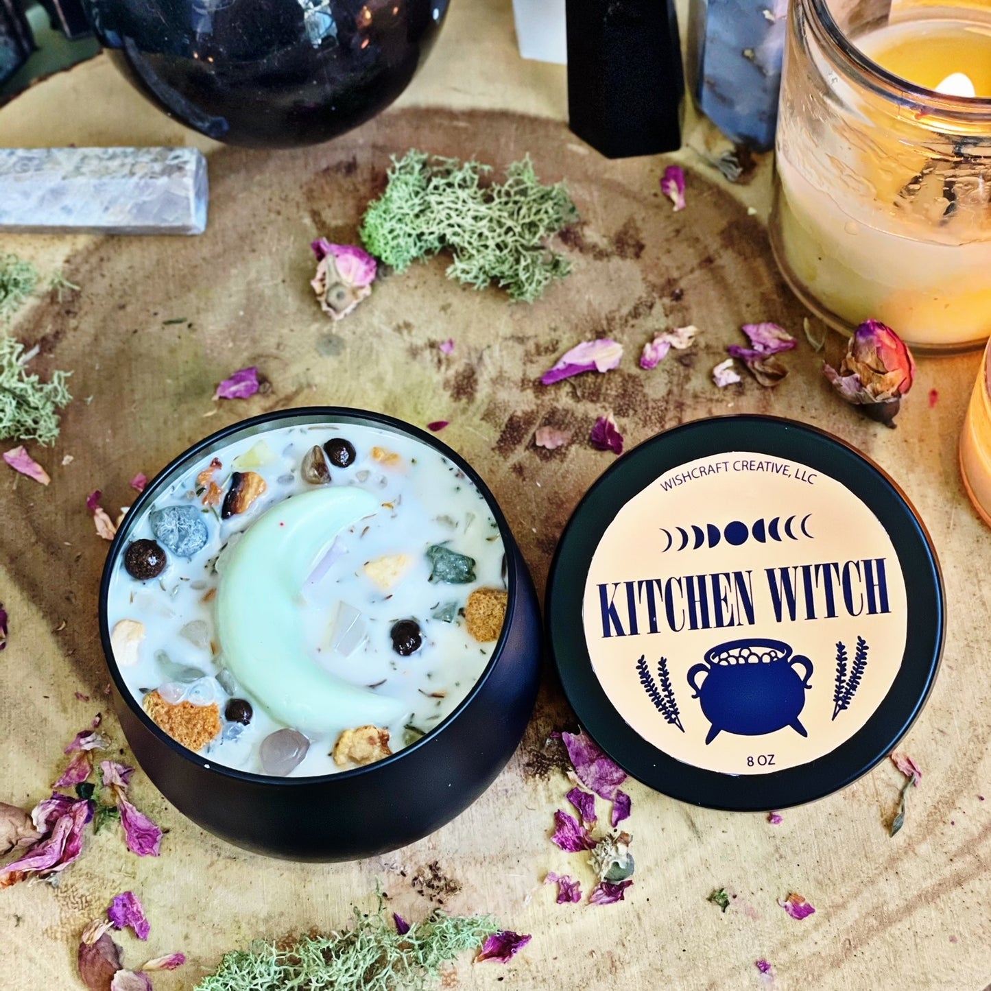 Kitchen Witch Candle