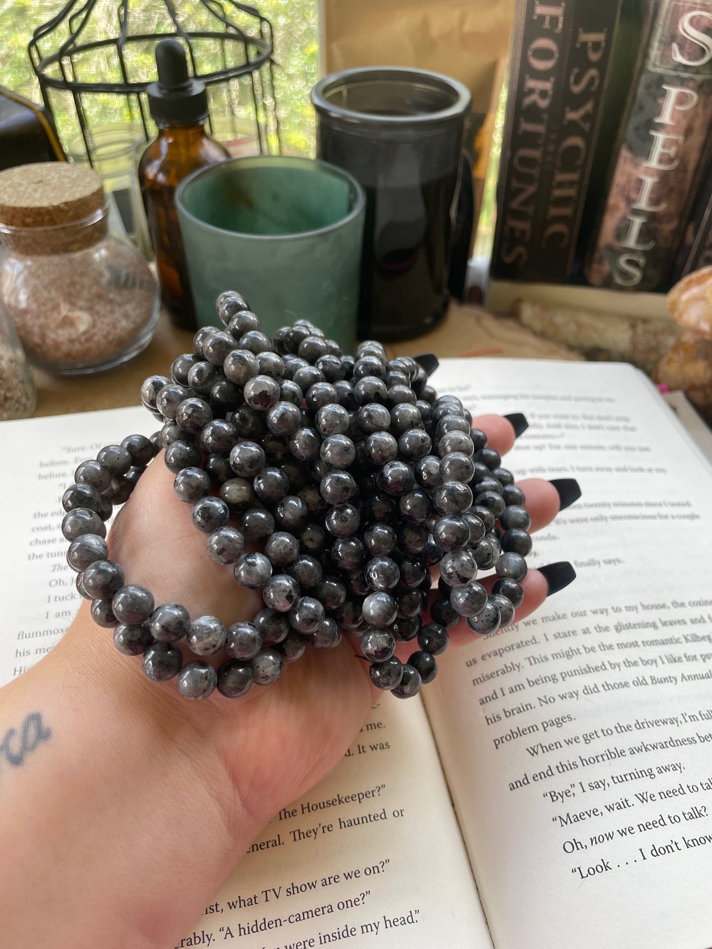 6mm Larvakite Bracelet