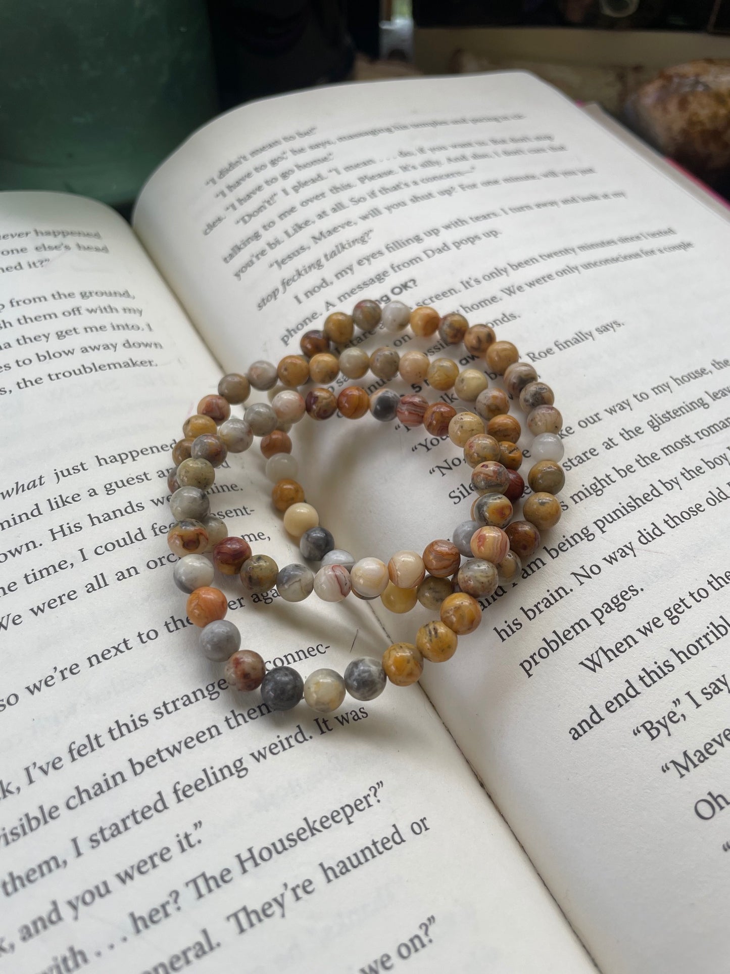 Crazy Lace 6mm bracelet