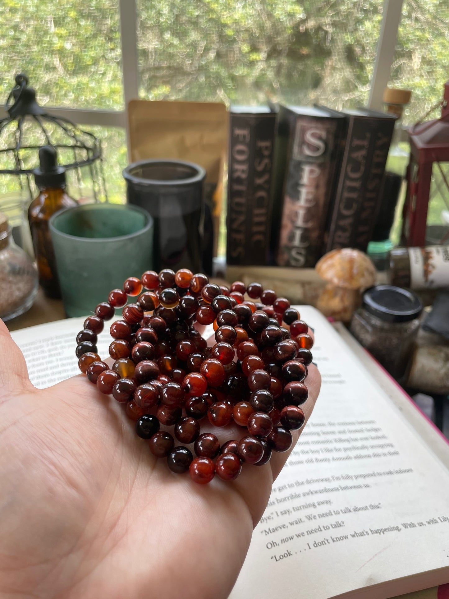6 mm Sardonix Bracelet
