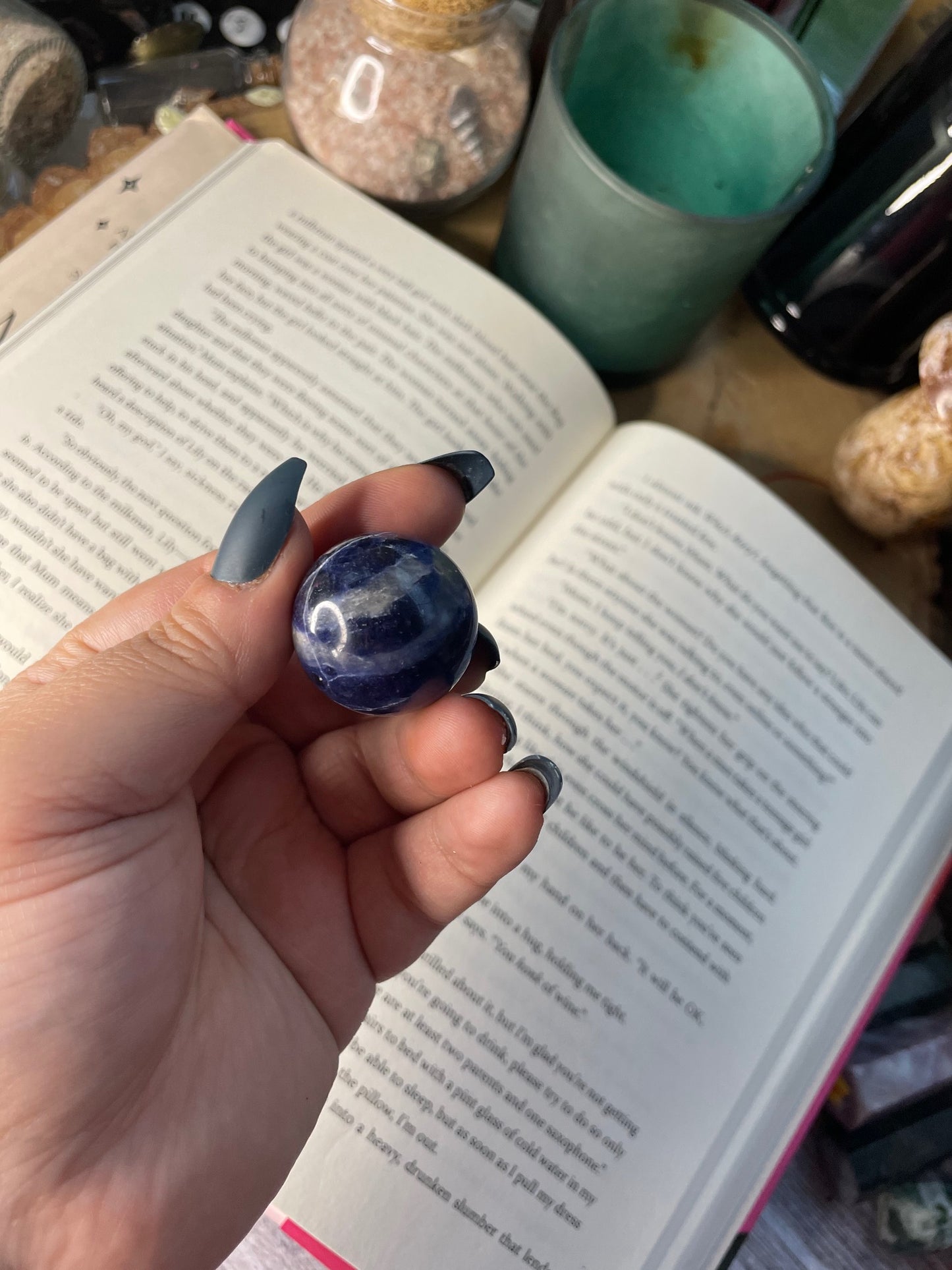 Mini Sodalite Spheres