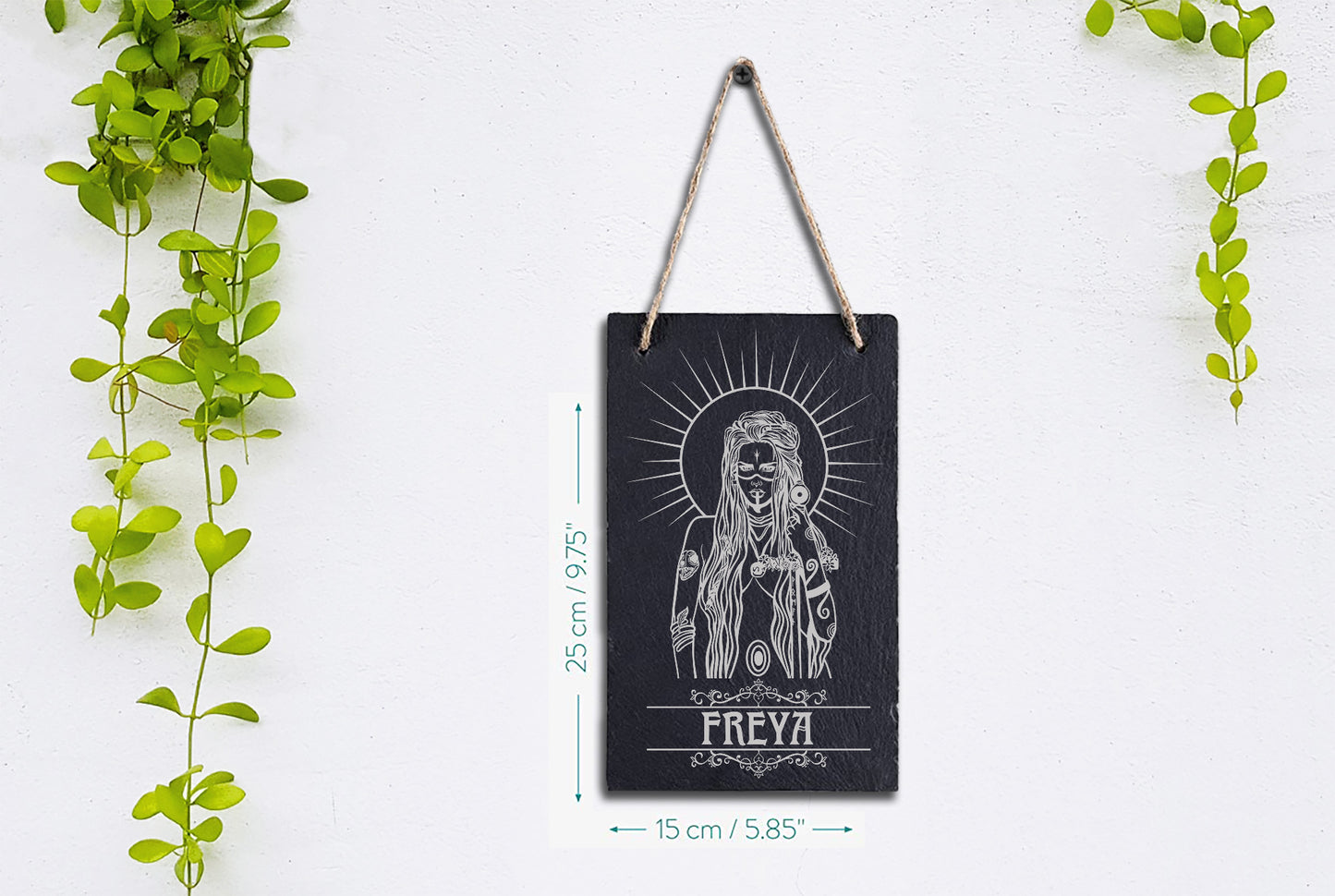 Freya Hanging Stone Slate (Vertical)