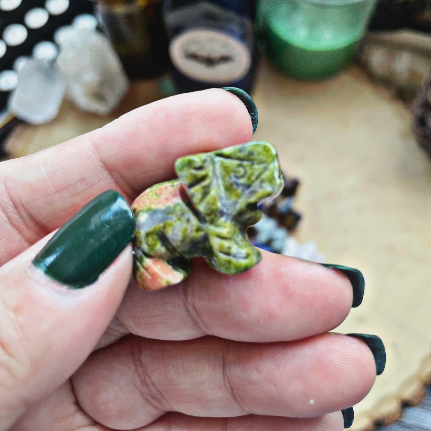 Mystery Mini Elephant Carving