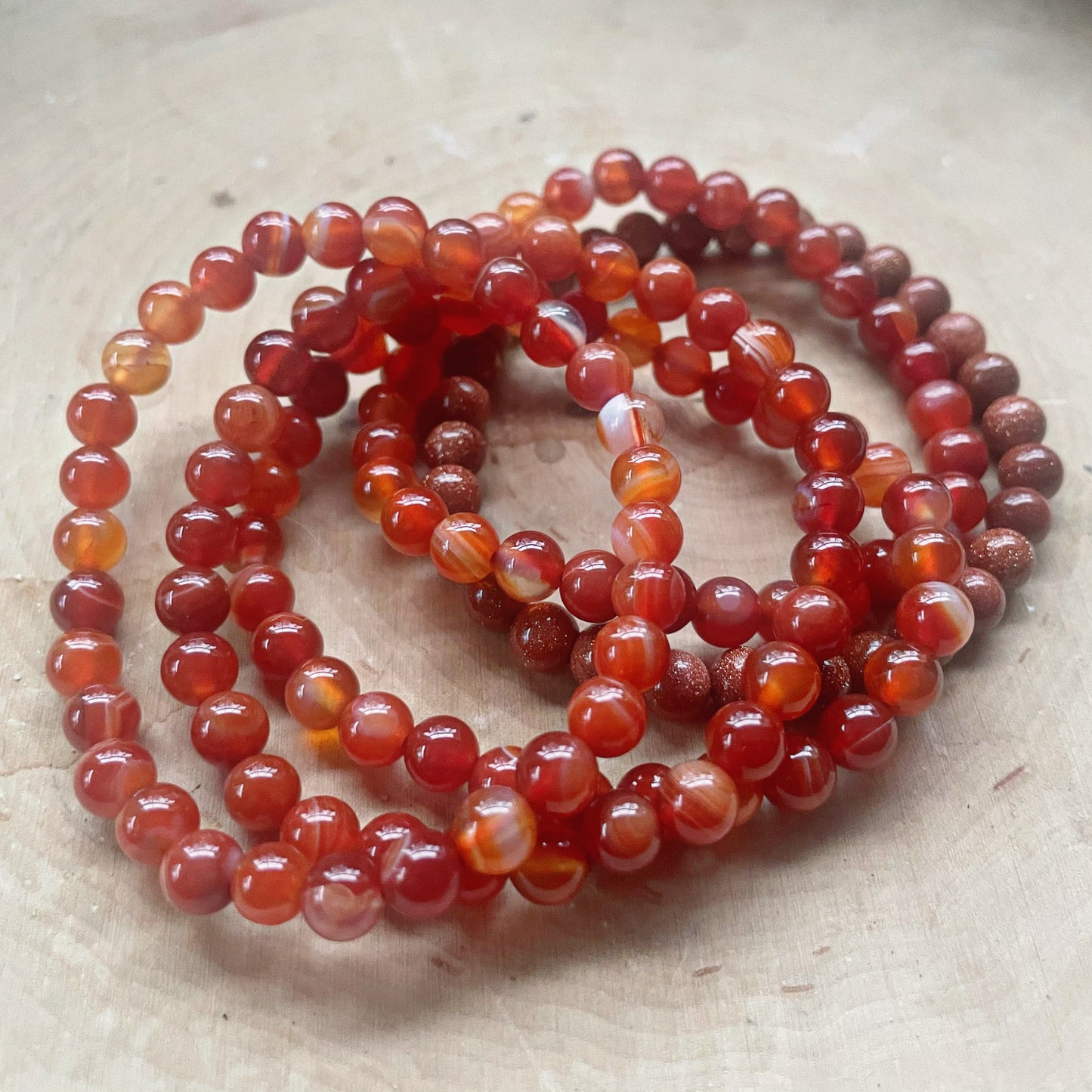 Carnelian 6mm Bracelets