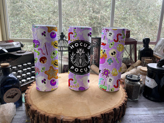 Hocus Pocus Coffee 20 oz Skinny Tumbler