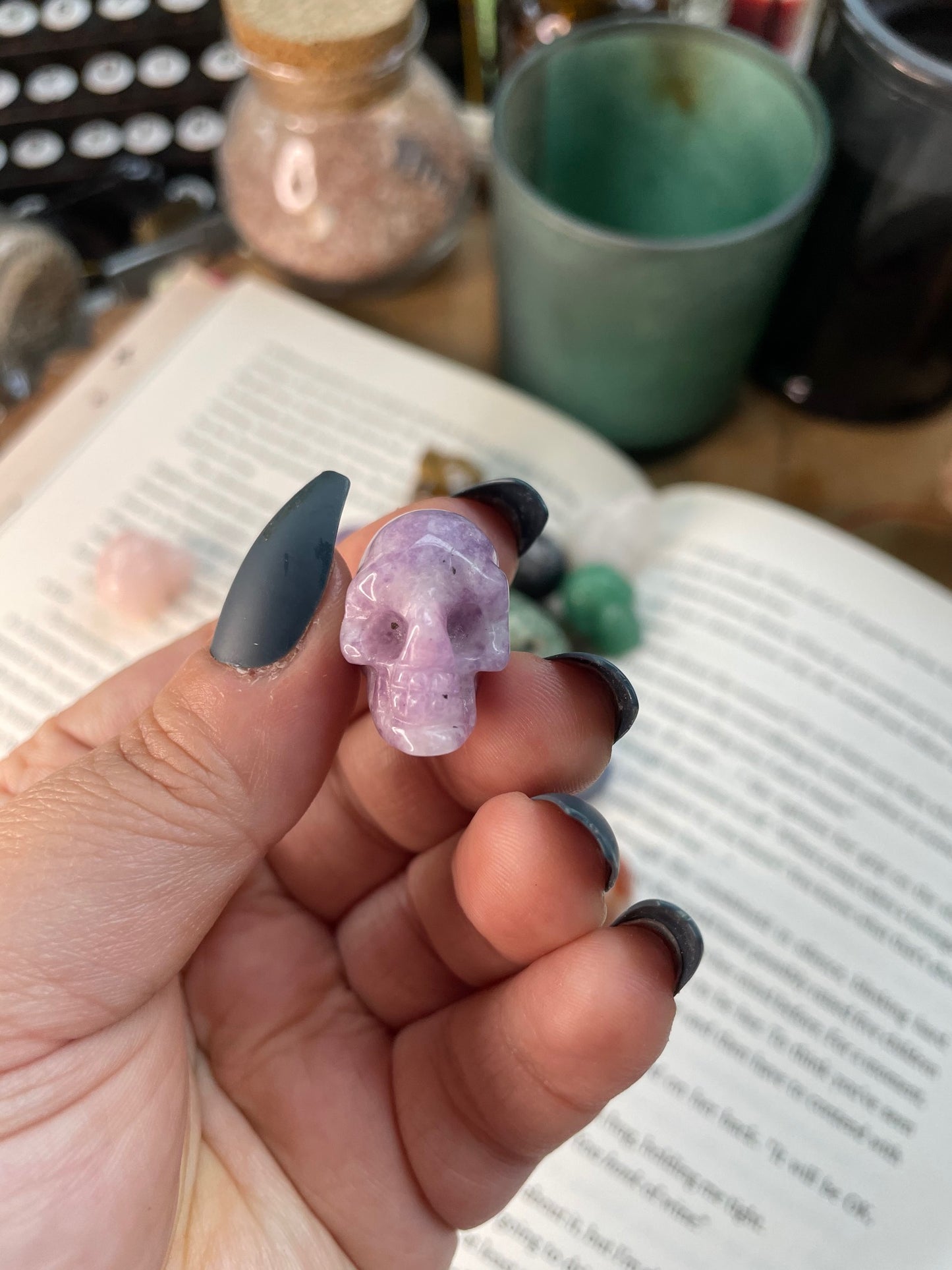 Mystery Mini Skull Carving