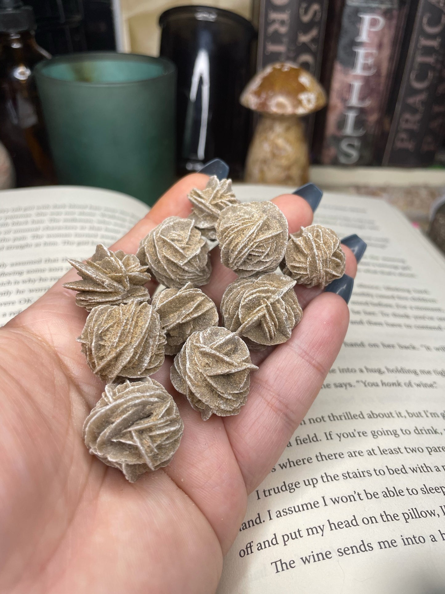 Mini Desert Rose Selenite Bud