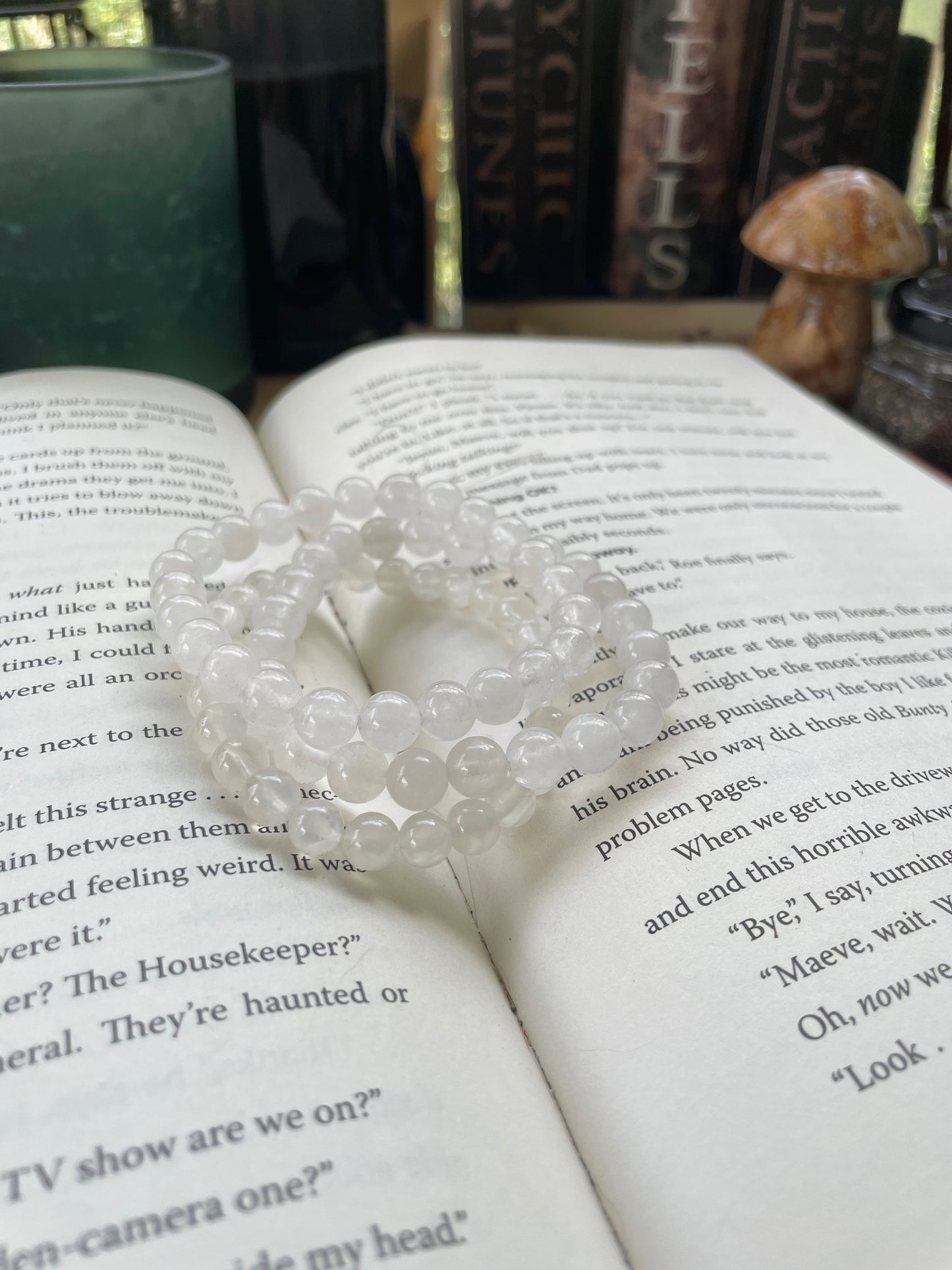 6 mm Clear Quartz Bracelet