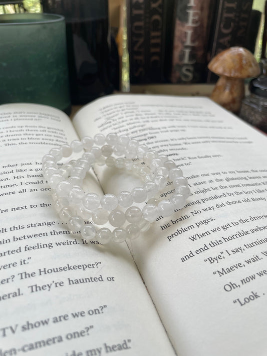 6 mm Clear Quartz Bracelet