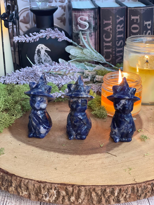Sodalite WItchy Kitty