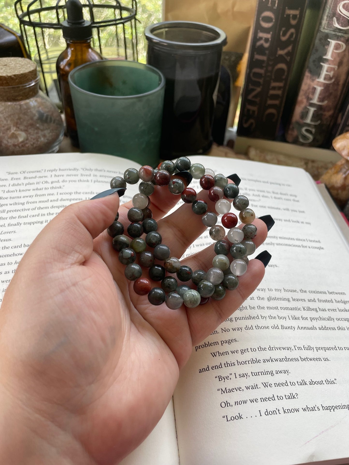 6mm Bloodstone Bracelet