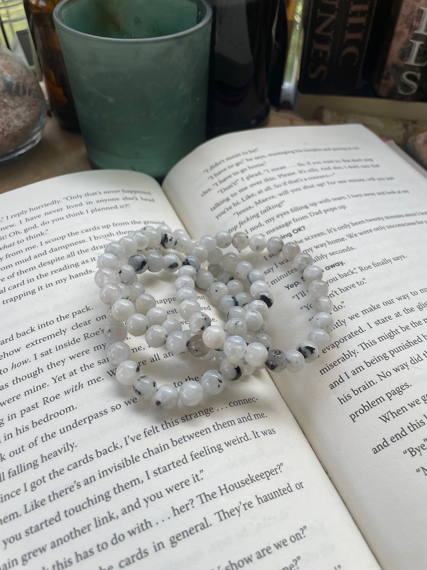 Rainbow Moonstone Bracelet