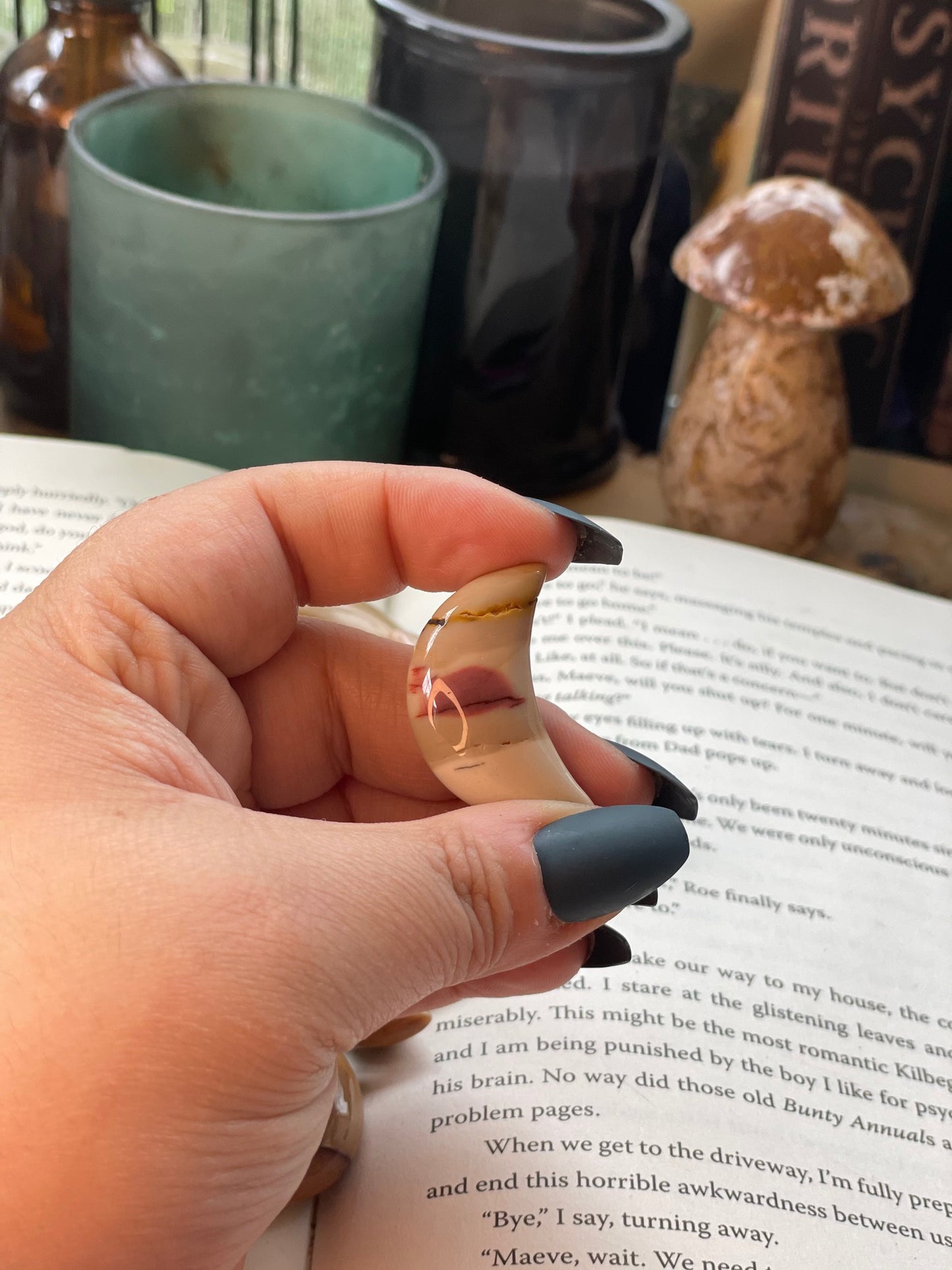 Mini Mookiate Moon Carving