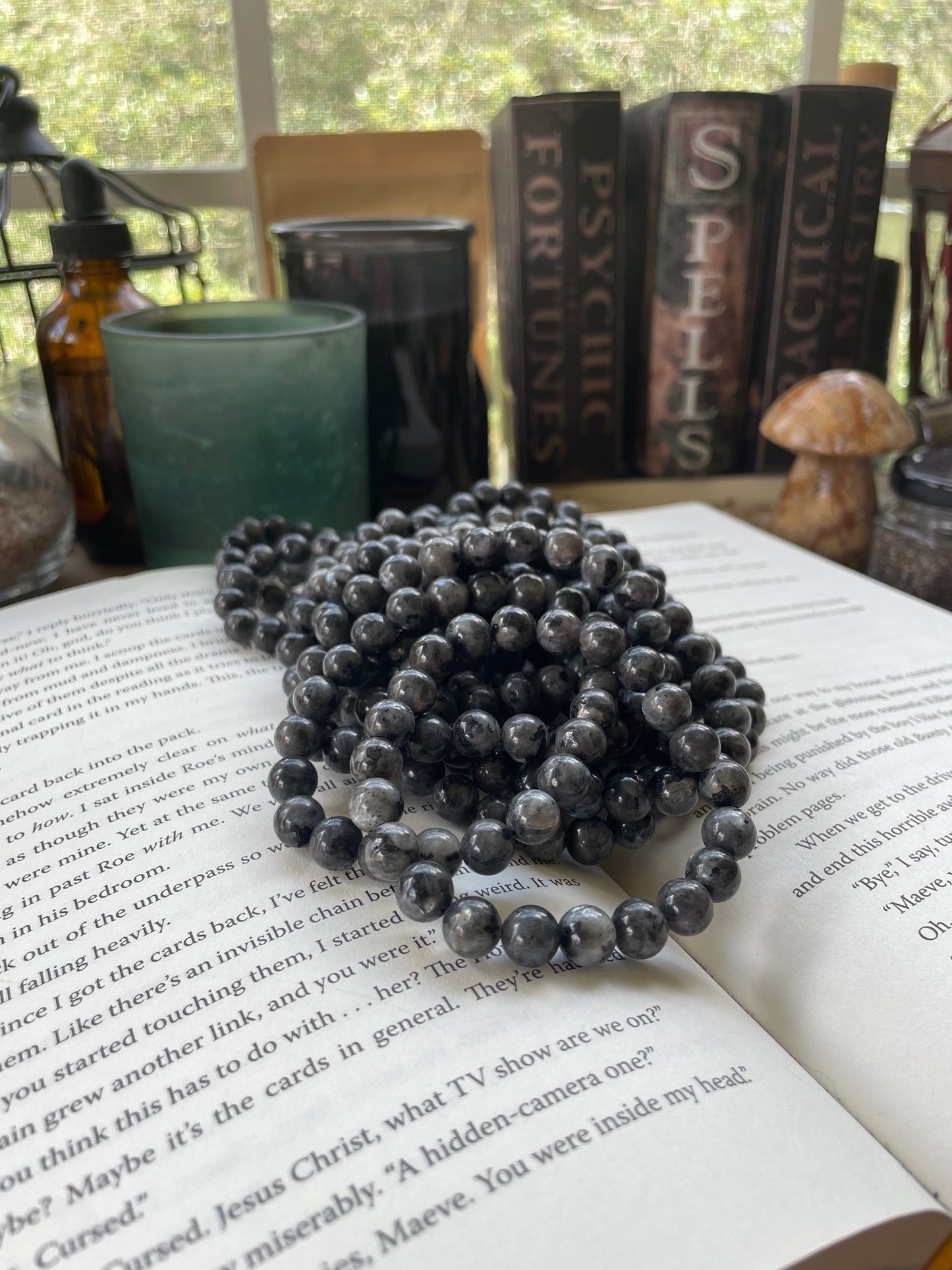 6mm Larvakite Bracelet