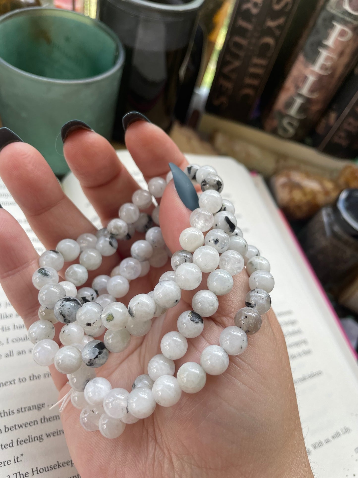 Rainbow Moonstone Bracelet