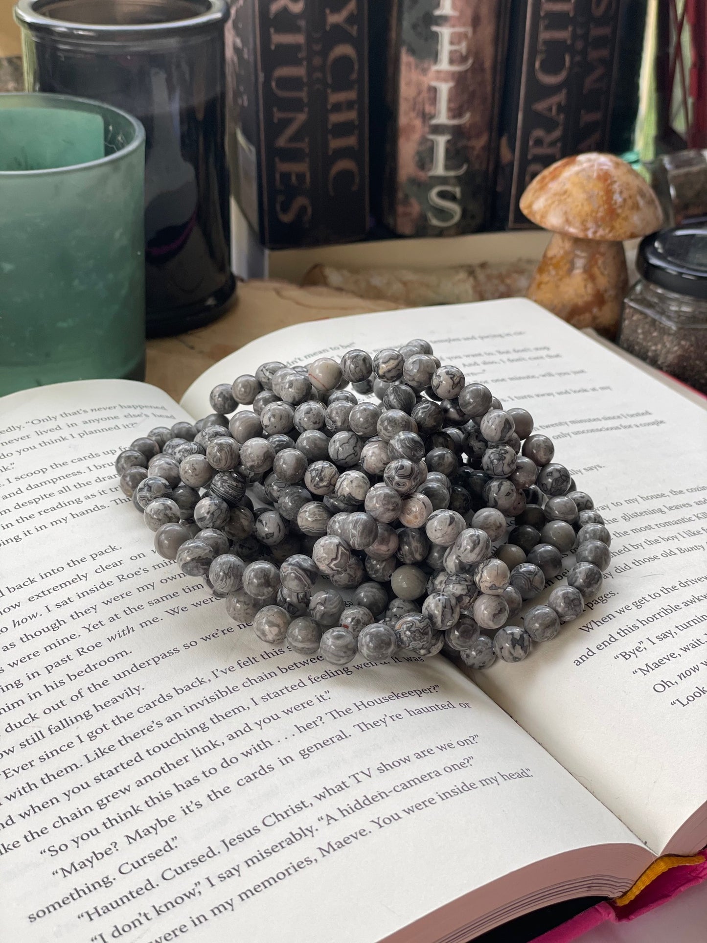 Picasso Jasper 6mm Bracelet