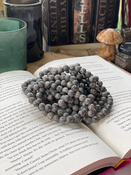 Picasso Jasper 6mm Bracelet