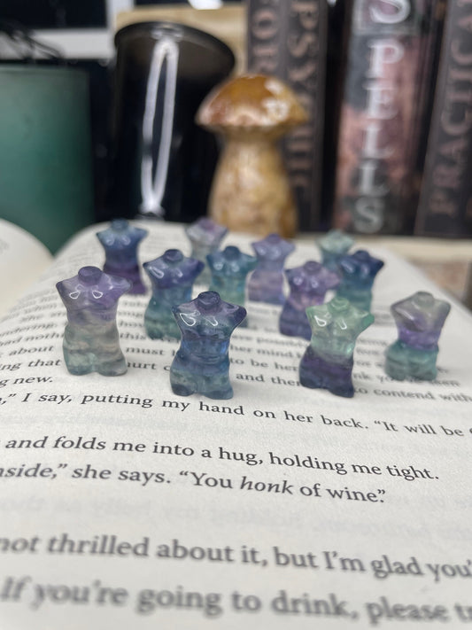 mini Fluorite Man Body