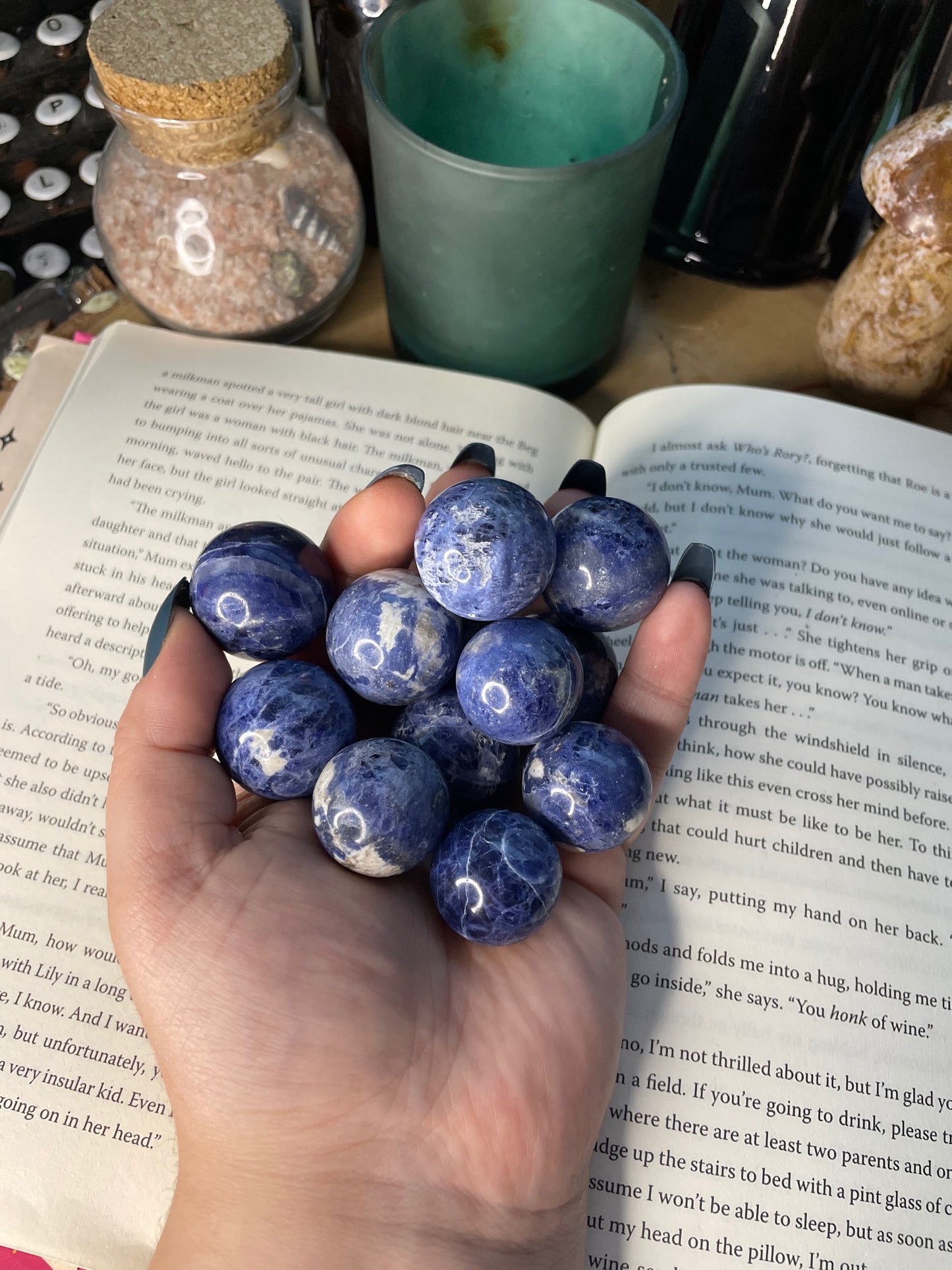 Mini Sodalite Spheres