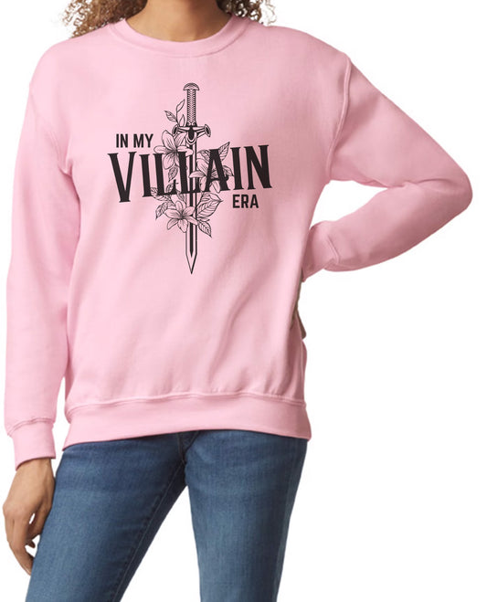 In My Villain Era 50/50 Fleece Crew Sweatshirt