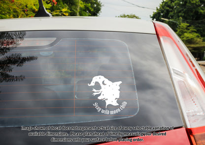Stay Wild Moon Child Permanent Vinyl Decal