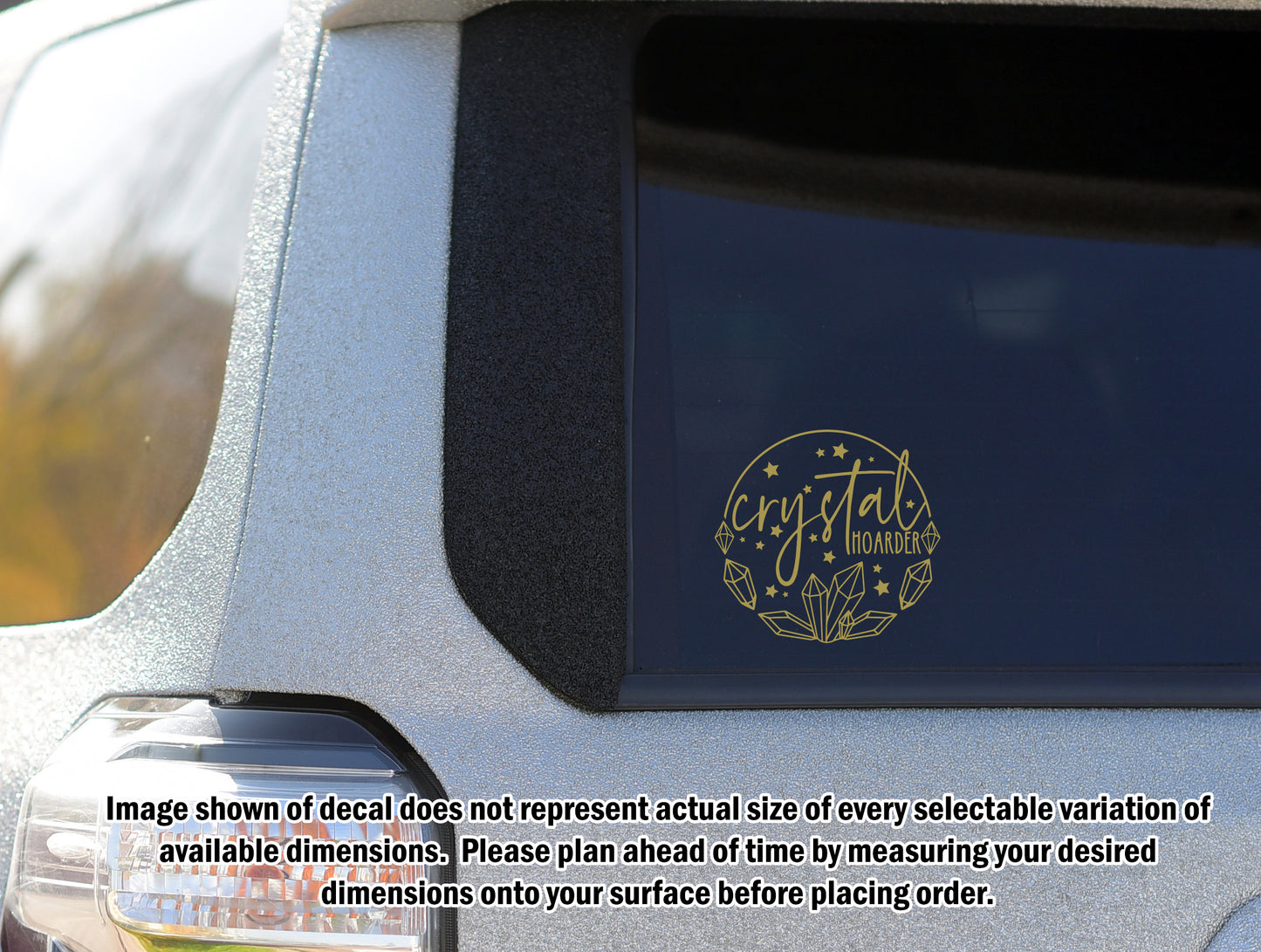 Crystal Hoarder Permanent Vinyl Decal