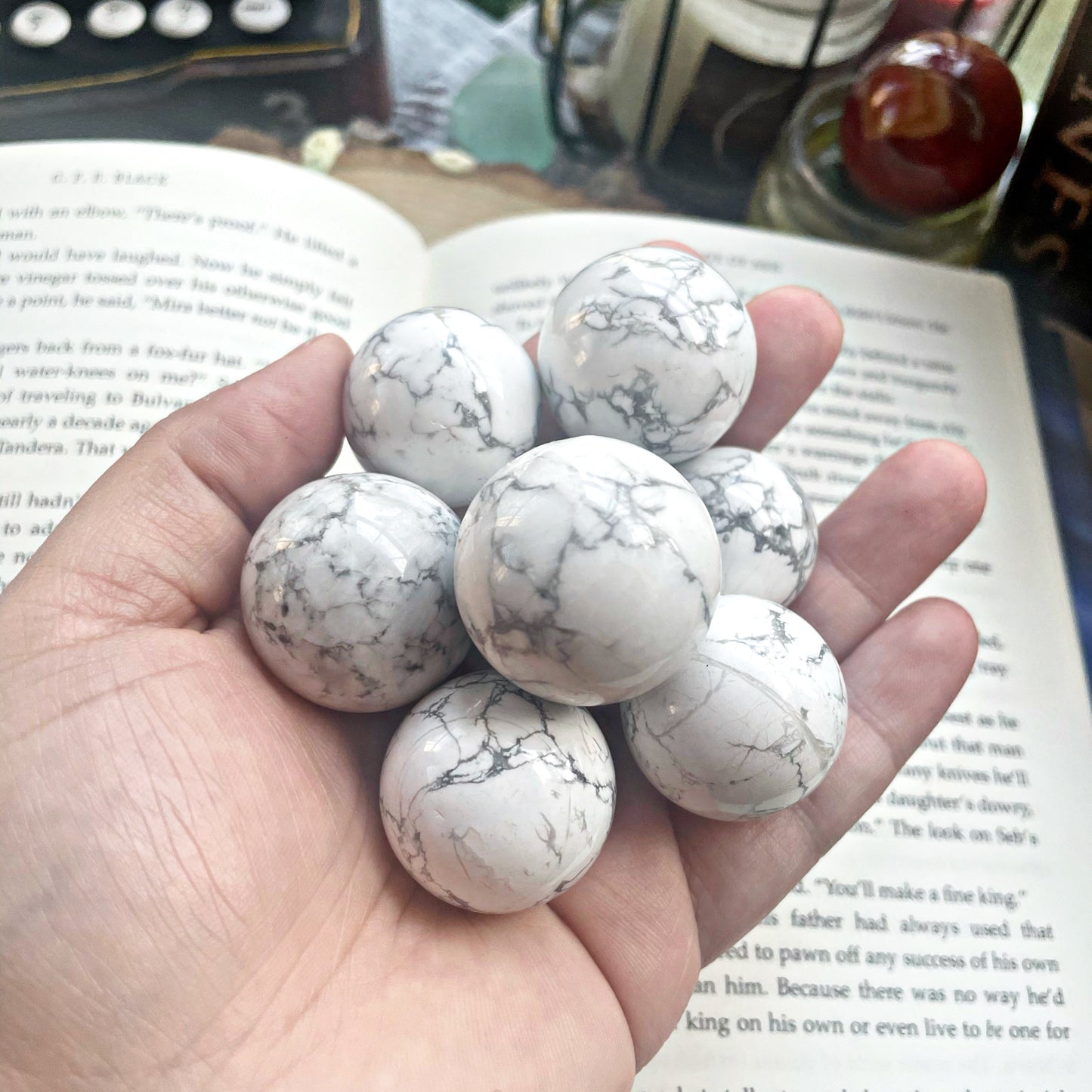 Howlite Mini Sphere