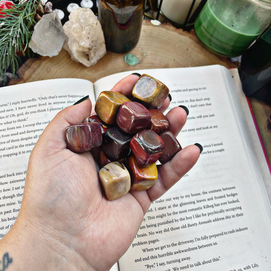 Mookaite Cube