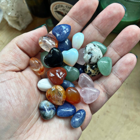 Mystery Tiny Heart Carving