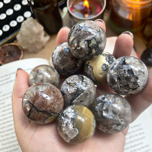 Mosaic Quartz Mini Sphere