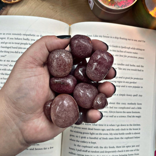 Strawberry Quartz Tumble