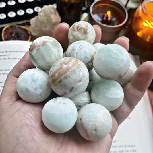 Caribbean Calcite Mini Sphere