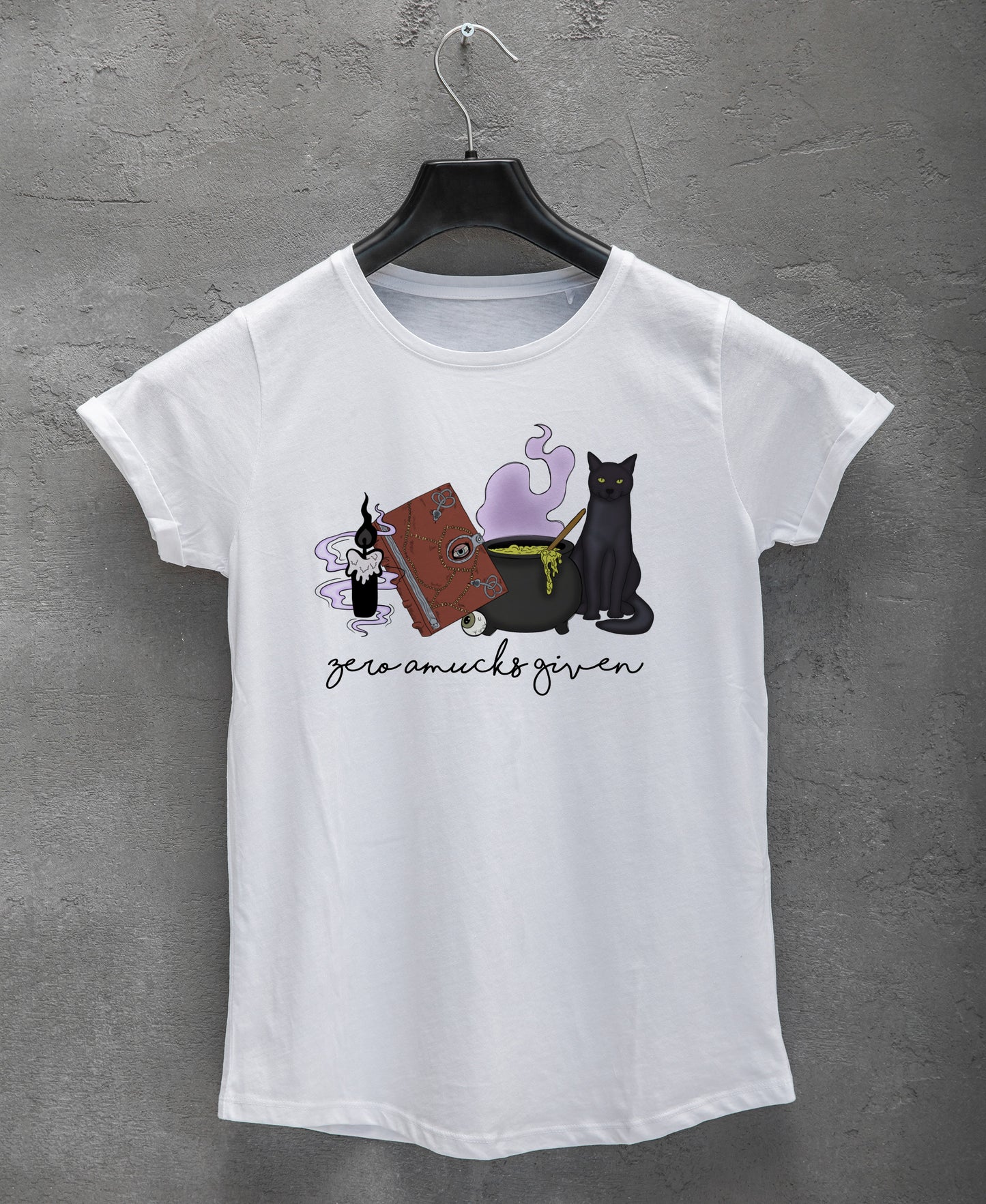 Zero Amucks Given White Polyester Unisex T-Shirt | Sublimation Print