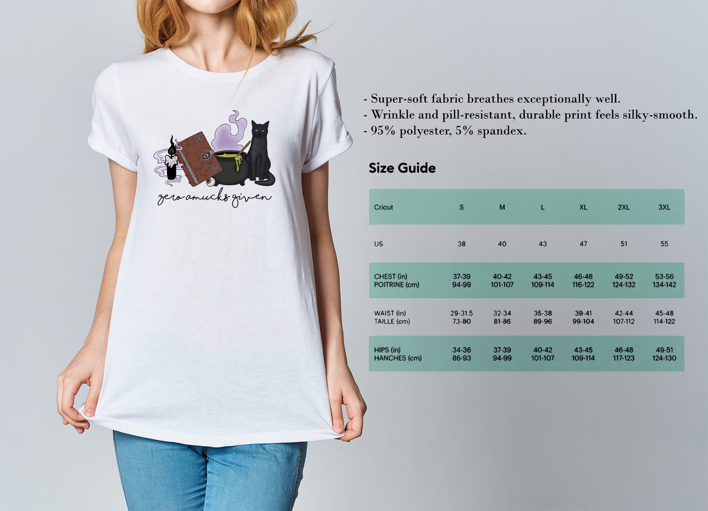 Zero Amucks Given White Polyester Unisex T-Shirt | Sublimation Print